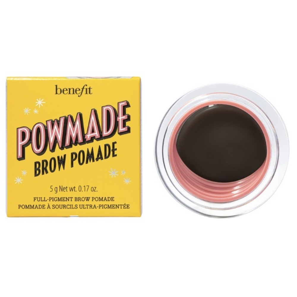 Benefit Powmade Brow Pomade 4.5 Neutral Deep Brown Full Pigment‎ 5g 0.17oz NEW